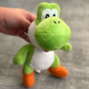 Nintendo Green and Orange Plush Dinosaur